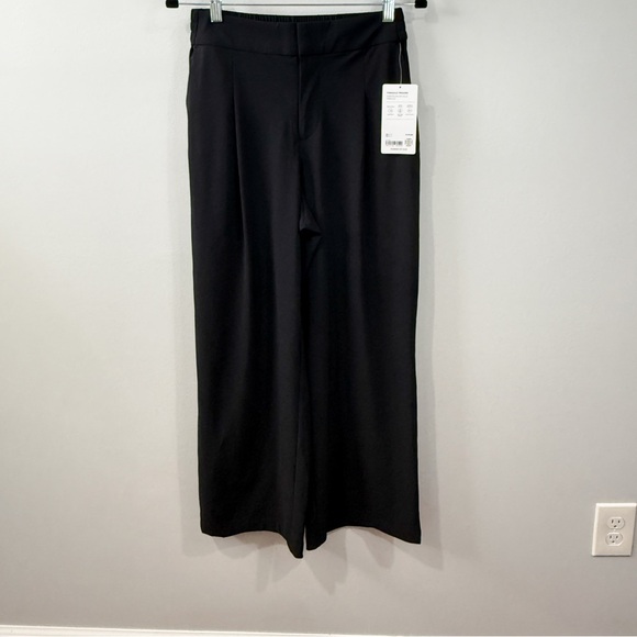 Athleta Pinnacle Trousers Black Size 4P NWT - Picture 2 of 5